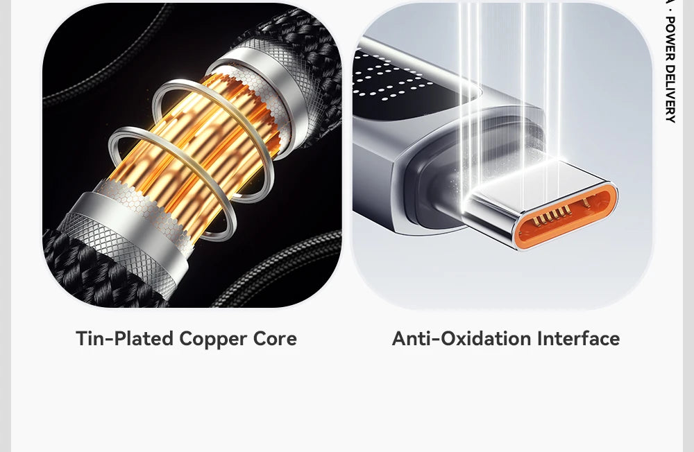 100W USB-C to USB-C with Digital Display