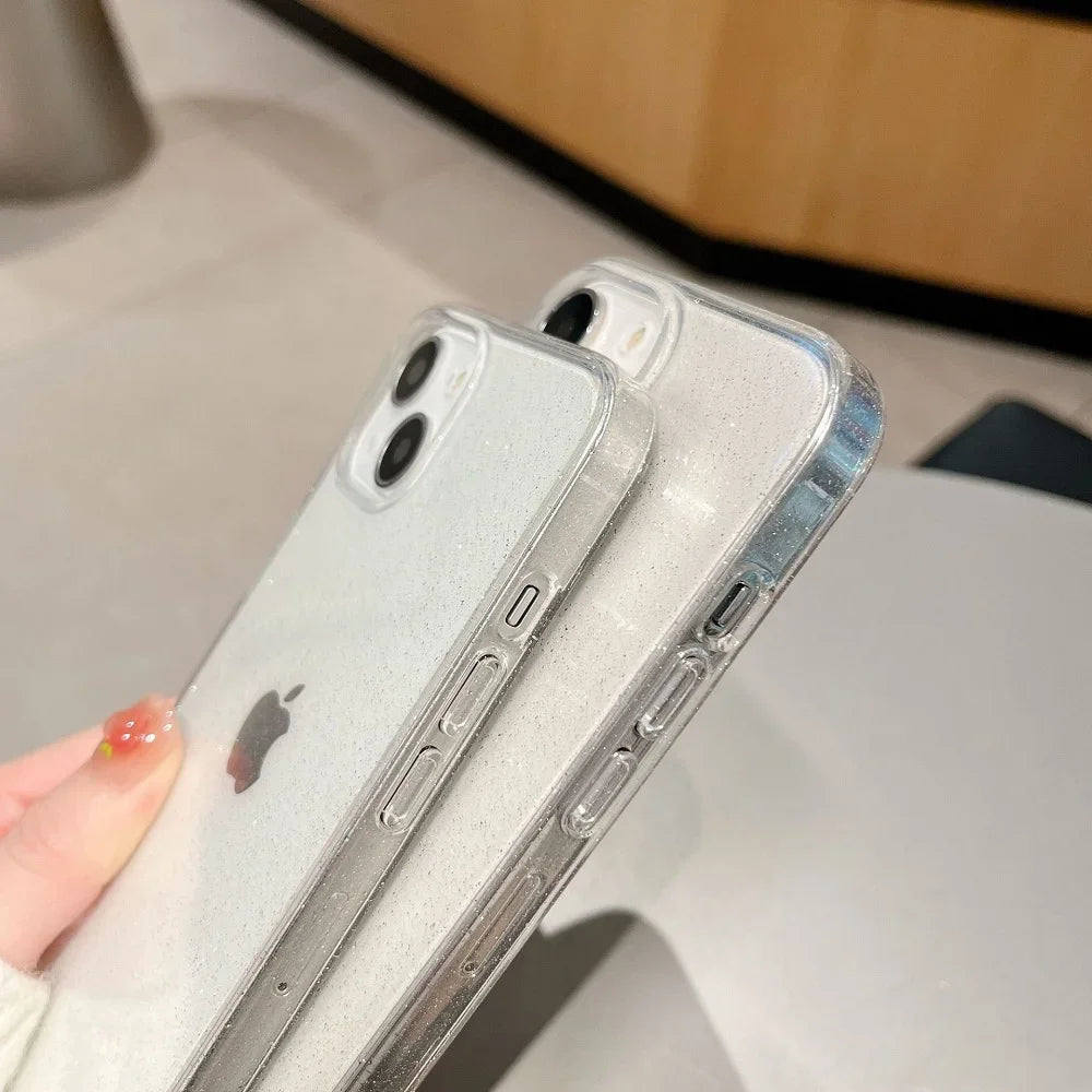 iPhone Case - Luxury Bling Glitter Transparent