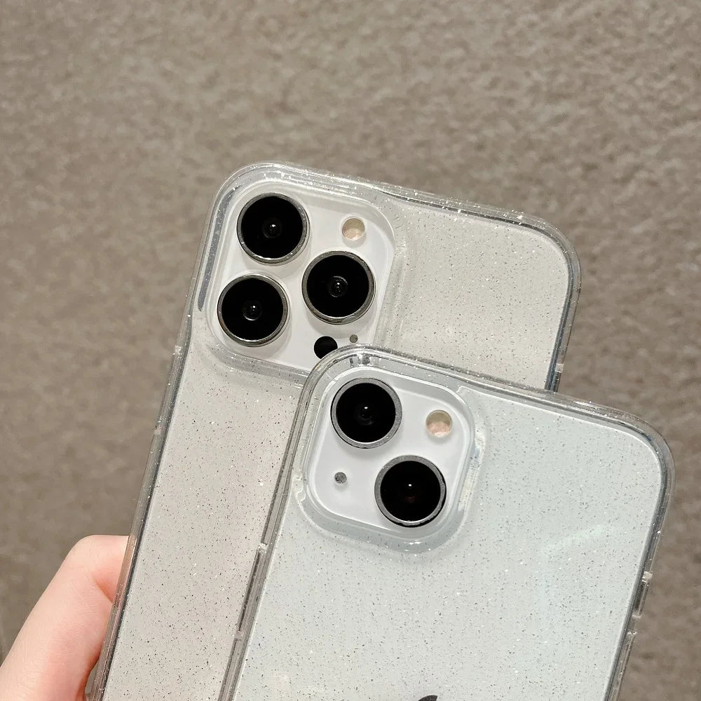 iPhone Case - Luxury Bling Glitter Transparent
