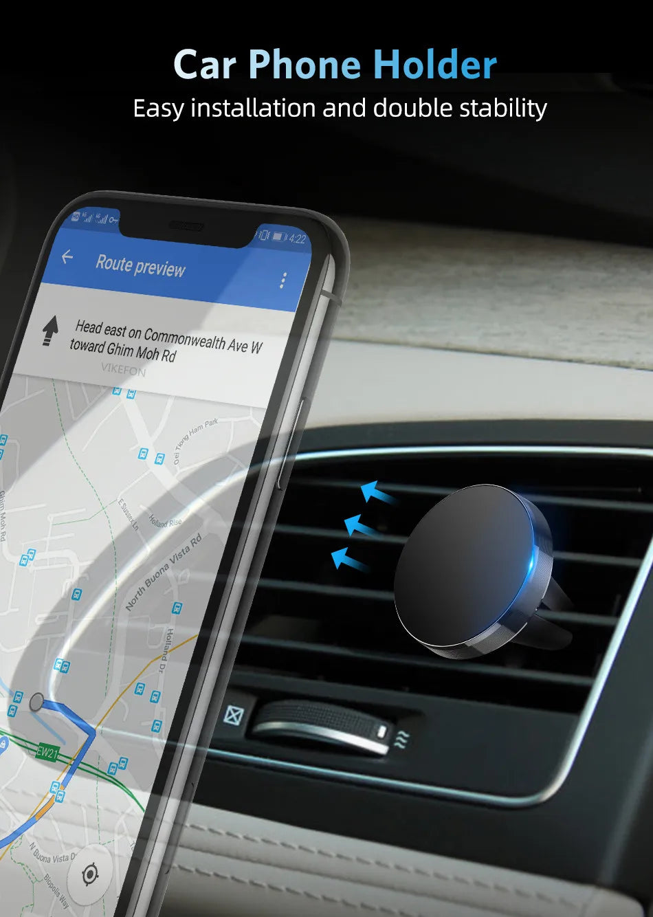 Magnetic Car Phone Holder