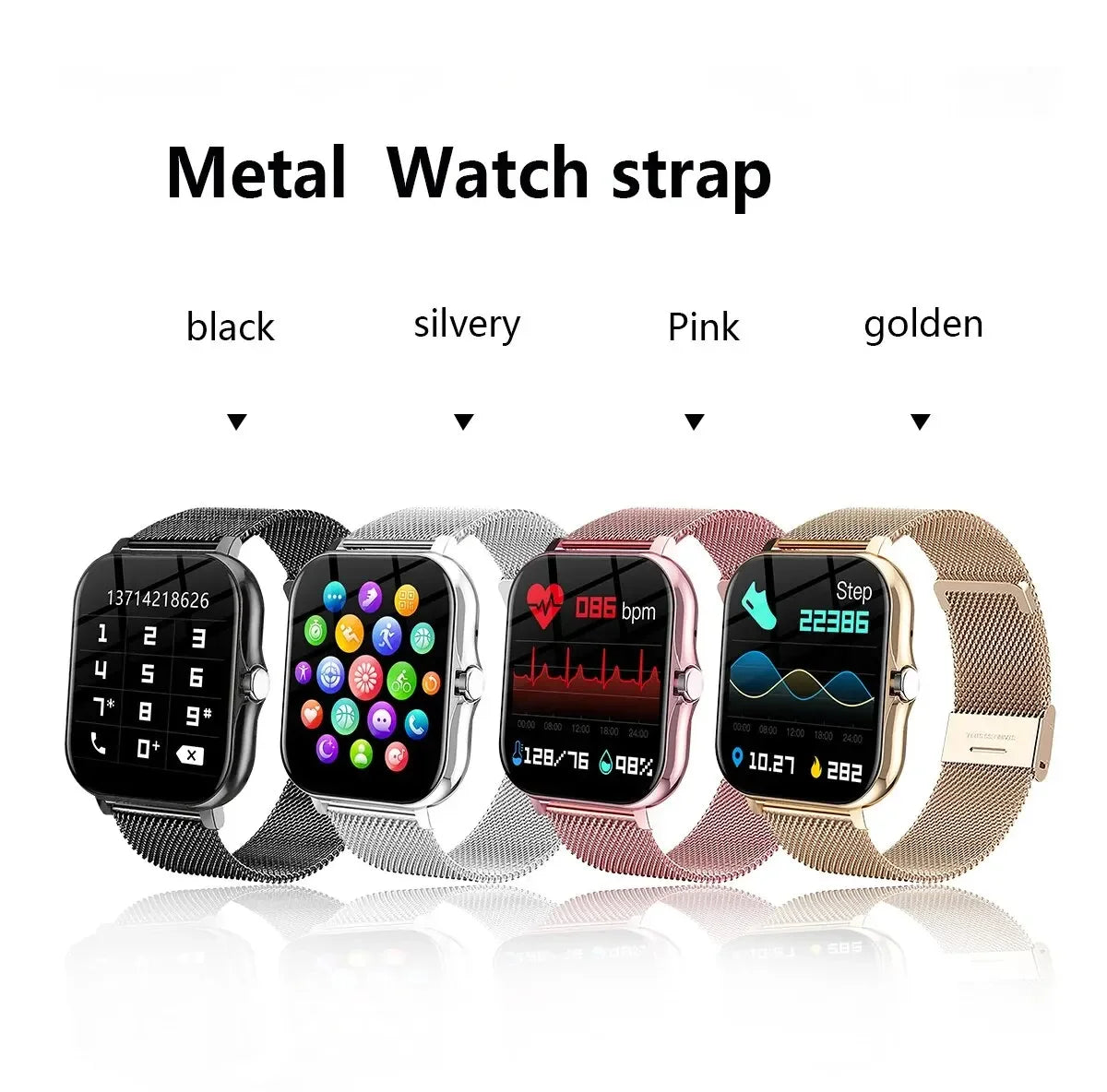 Xiaomi Smart Watch 2025 – Call Feature, Sport Modes, iPhone/Android Compatible