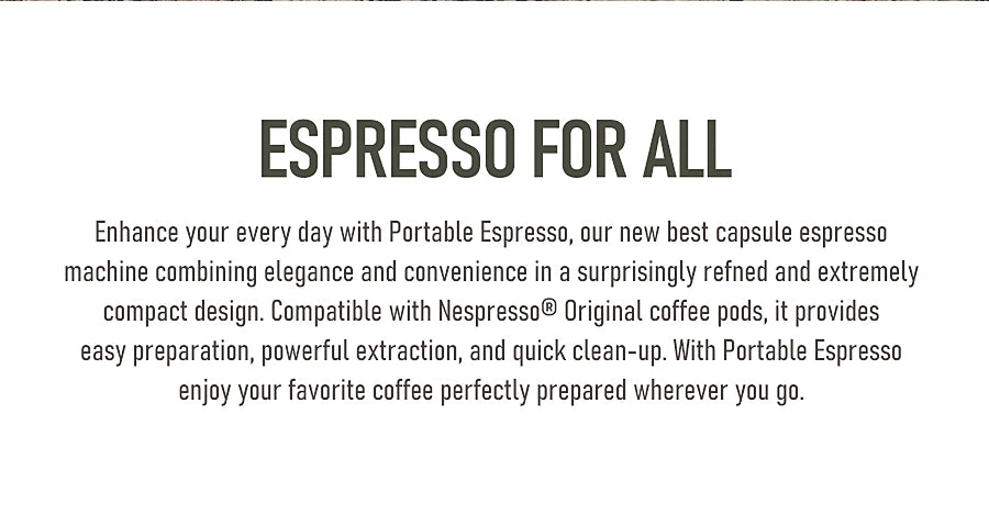 3-in-1 Manual Coffee Maker – Capsule &amp; Ground