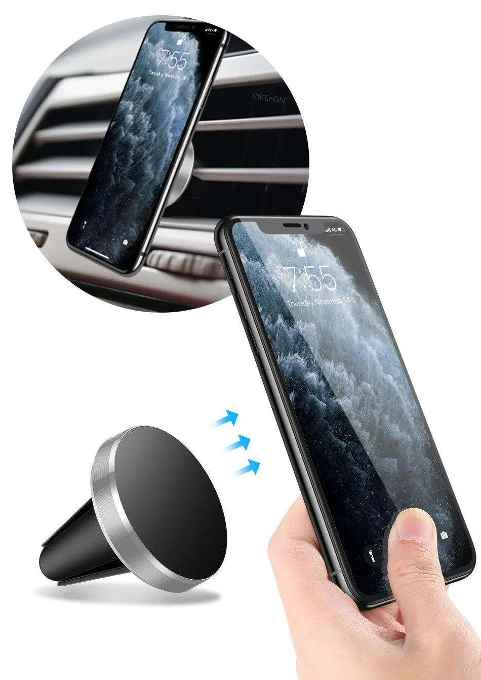Magnetic Car Phone Holder