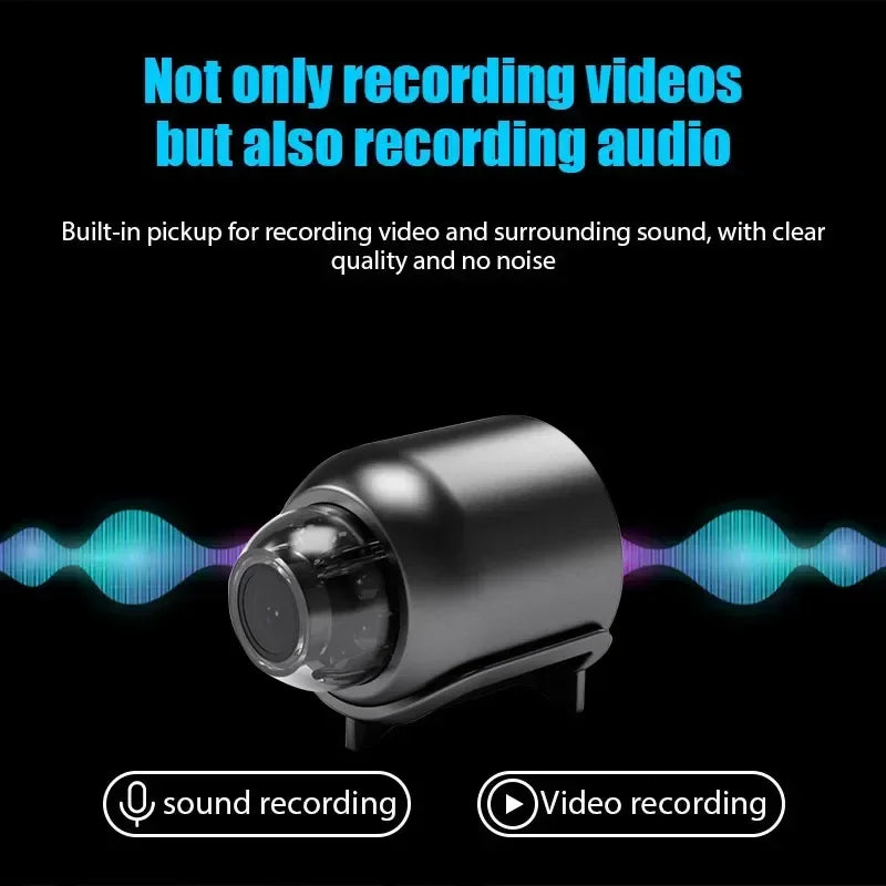 Xiaomi X5 1080P HD Camera – WiFi, Night Vision, Motion Detection, Audio &amp; Video Recorder