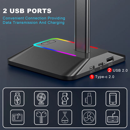 Gaming Headset with RGB Support