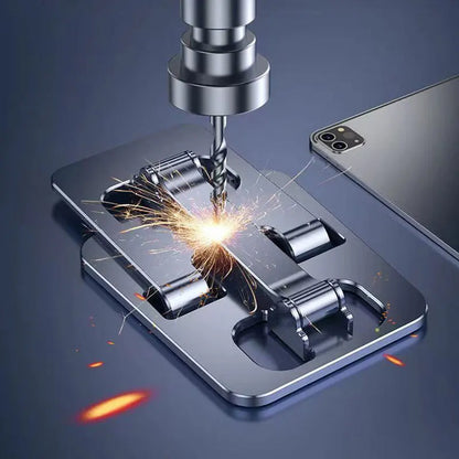 Universal Foldable Aluminum Phone &amp; Tablet Desk Stand