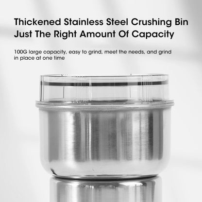 Mini Electric Grinder 300ml – 4-Blade Spice, Coffee &amp; Grain Mill for Home Use