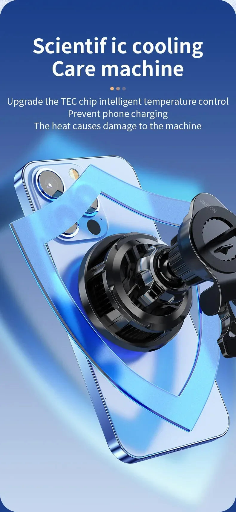 30W Fast Charging Magnetic Car Charger