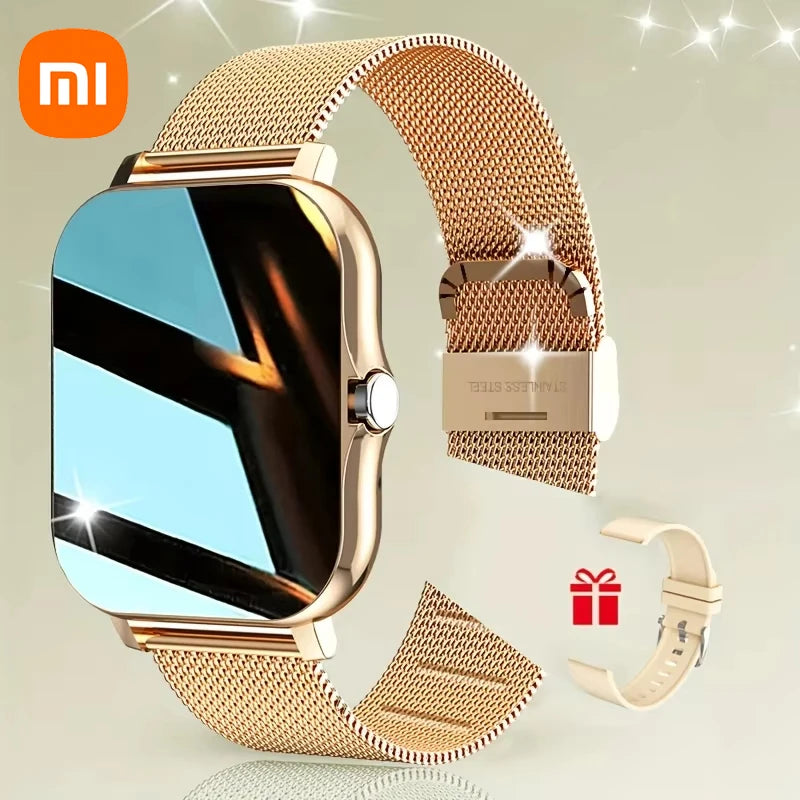 Xiaomi Smart Watch 2025 – Call Feature, Sport Modes, iPhone/Android Compatible
