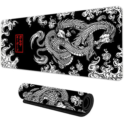 Japanese Dragon Mouse Pad