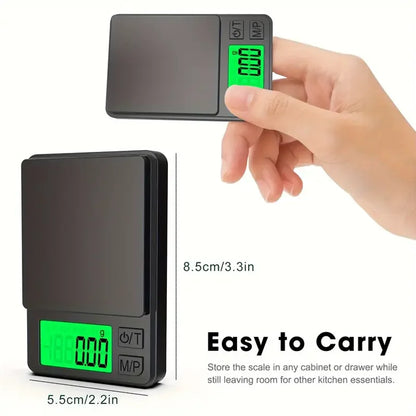 Mini Pocket Scale 0.1g Precision – For Food, Jewelry, Travel