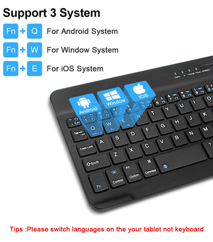 EMTRA Bluetooth Keyboard and Mouse with Backlight