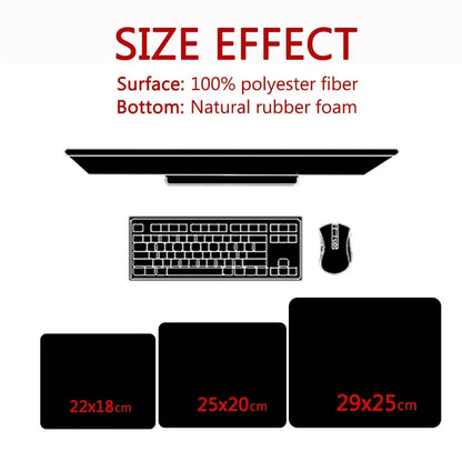 Black and White Mousepad