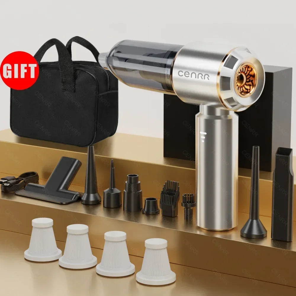 3-in-1 Portable Car Vacuum Cleaner