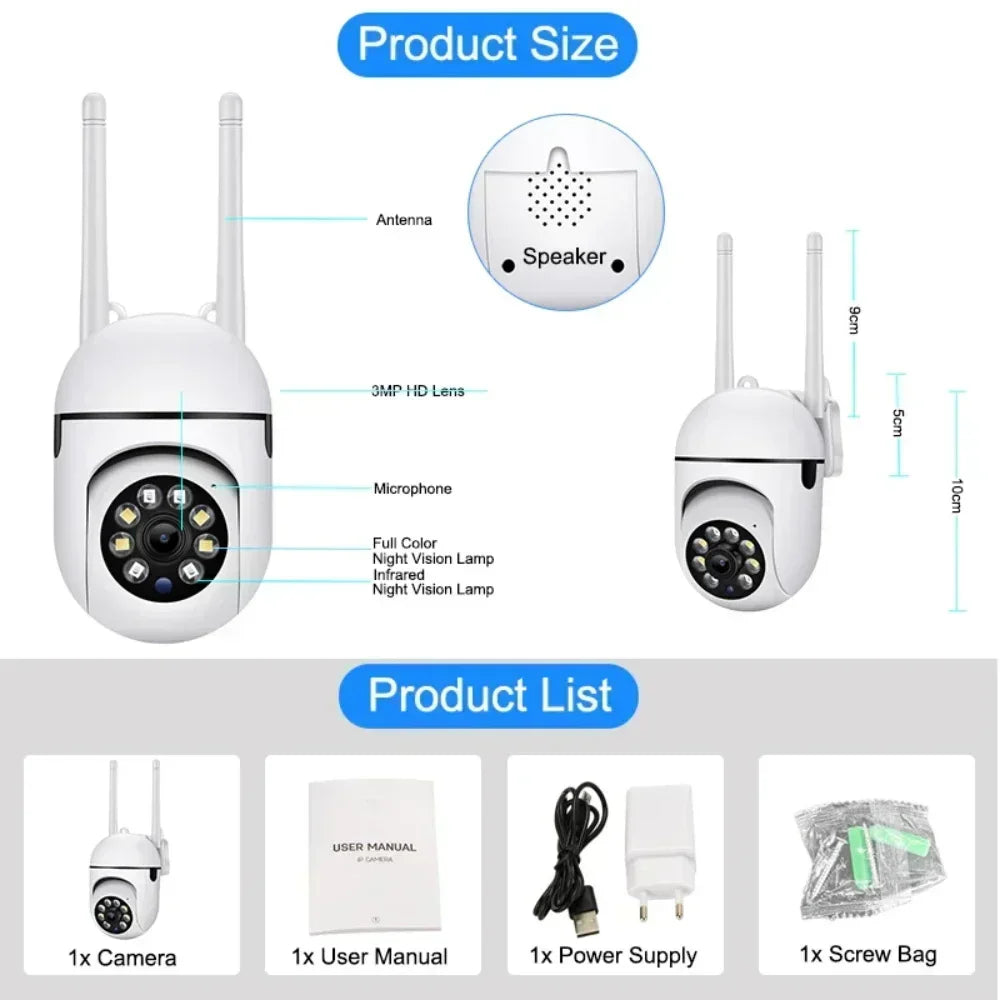 8MP WiFi IP Camera