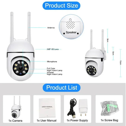 8MP WiFi IP Camera