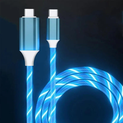 60W USB Type-C to USB LED PD Cable