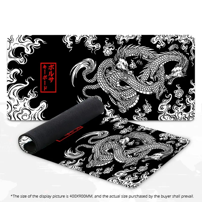 Japanese Dragon Mouse Pad