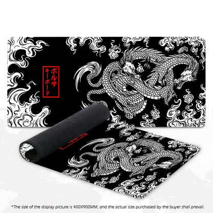 Japanese Dragon Mouse Pad