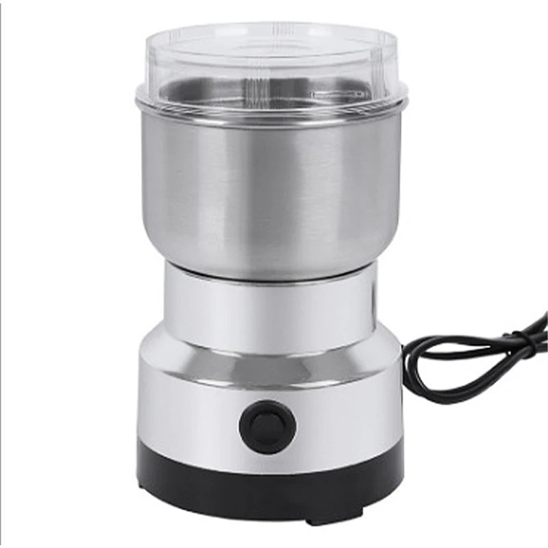 Mini Electric Grinder 300ml – 4-Blade Spice, Coffee &amp; Grain Mill for Home Use