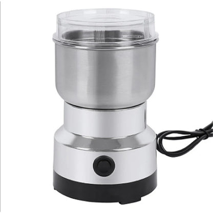 Mini Electric Grinder 300ml – 4-Blade Spice, Coffee &amp; Grain Mill for Home Use