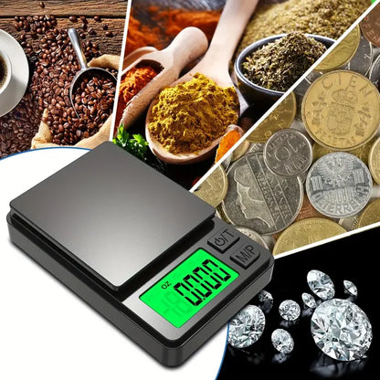 Mini Pocket Scale 0.1g Precision – For Food, Jewelry, Travel