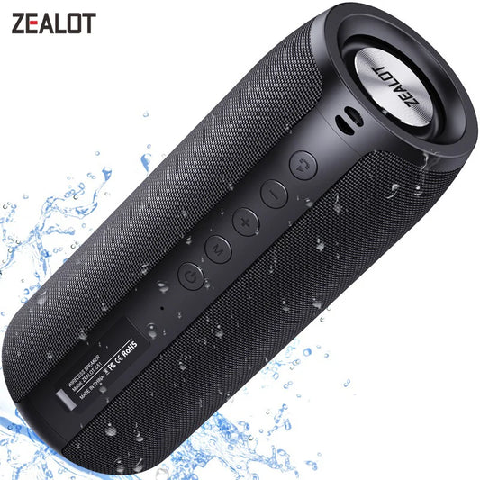 ZEALOT-S51 Wireless Speaker – Bass Subwoofer, Waterproof, AUX/TF, TWS Outdoor