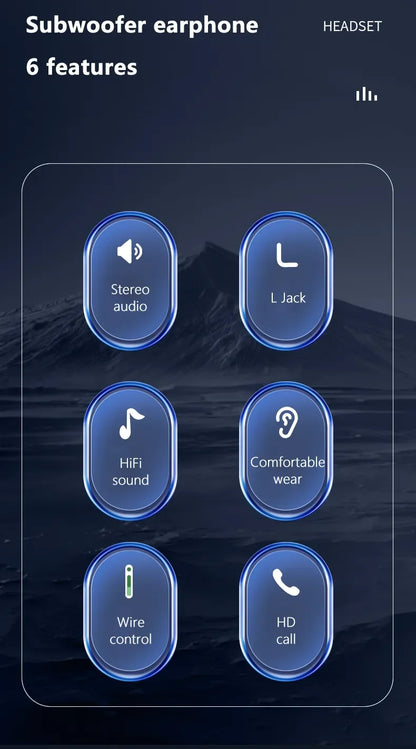 Wired gaming headset