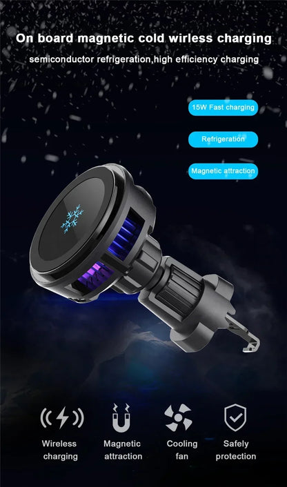 30W Fast Charging Magnetic Car Charger