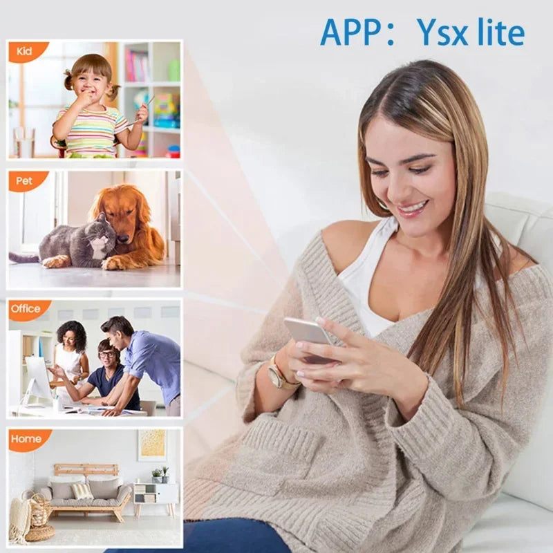 Xiaomi X5 1080P HD Camera – WiFi, Night Vision, Motion Detection, Audio &amp; Video Recorder