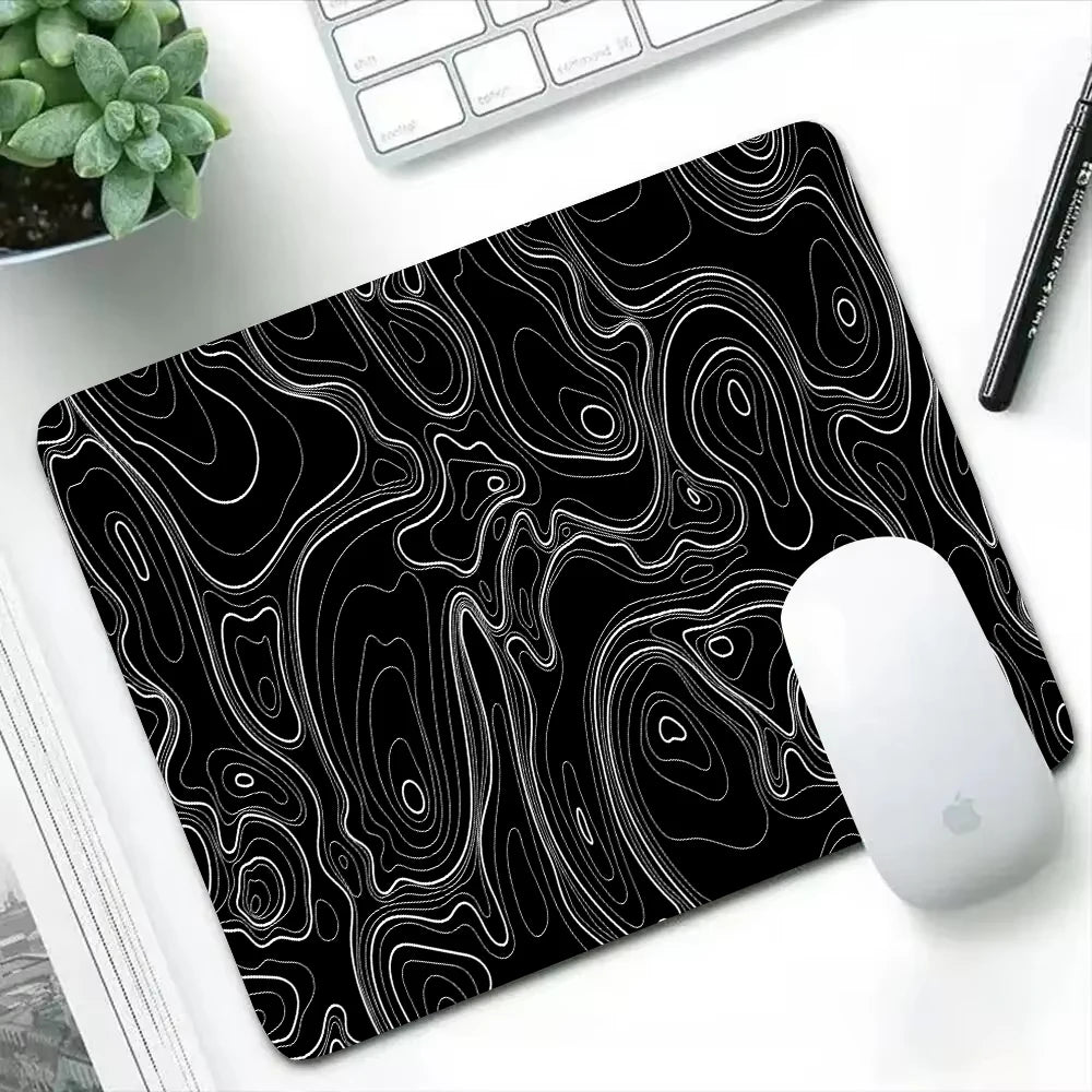 Black and White Mousepad