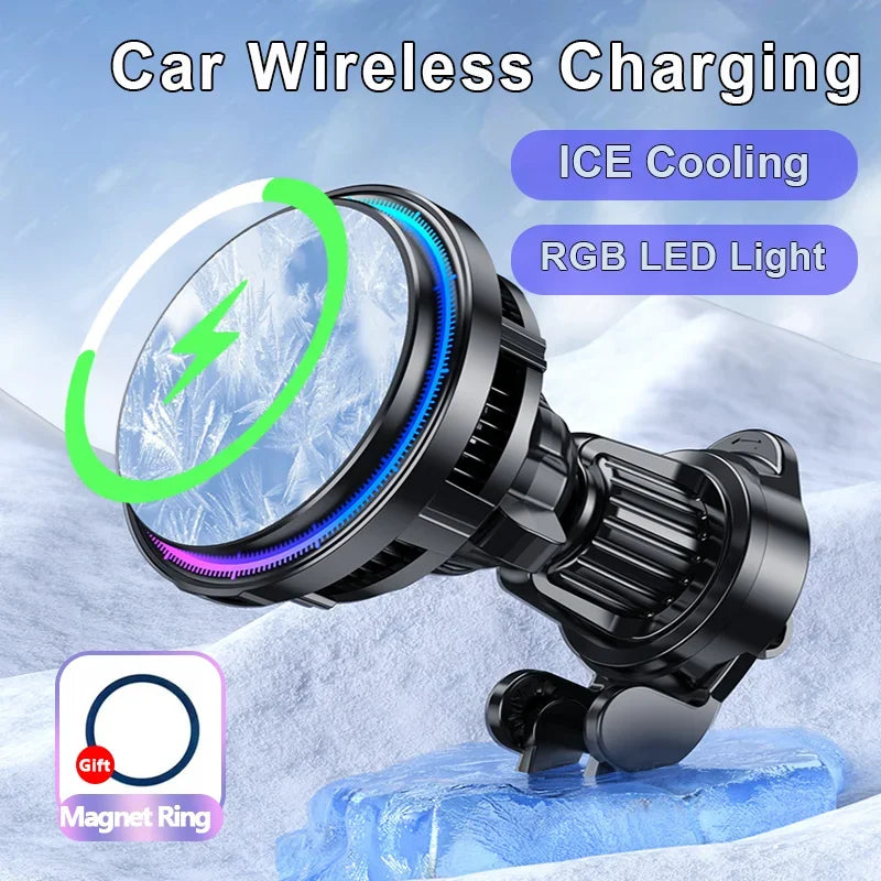 30W Fast Charging Magnetic Car Charger