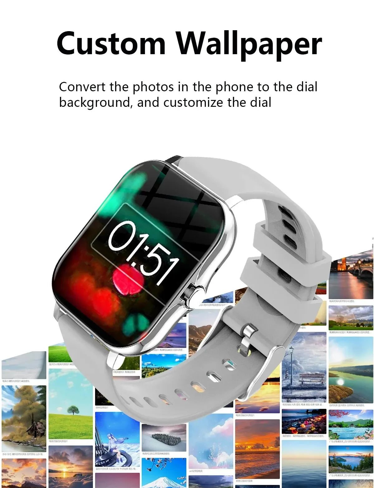 Xiaomi Smart Watch 2025 – Call Feature, Sport Modes, iPhone/Android Compatible