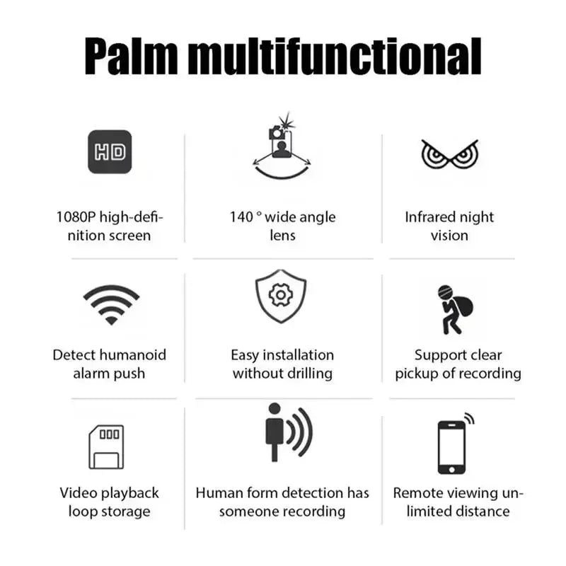 Xiaomi X5 1080P HD Camera – WiFi, Night Vision, Motion Detection, Audio &amp; Video Recorder