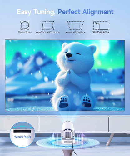 4K Portable Projector