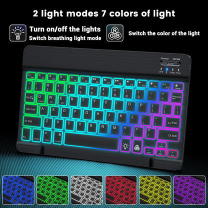 EMTRA Bluetooth Keyboard and Mouse with Backlight