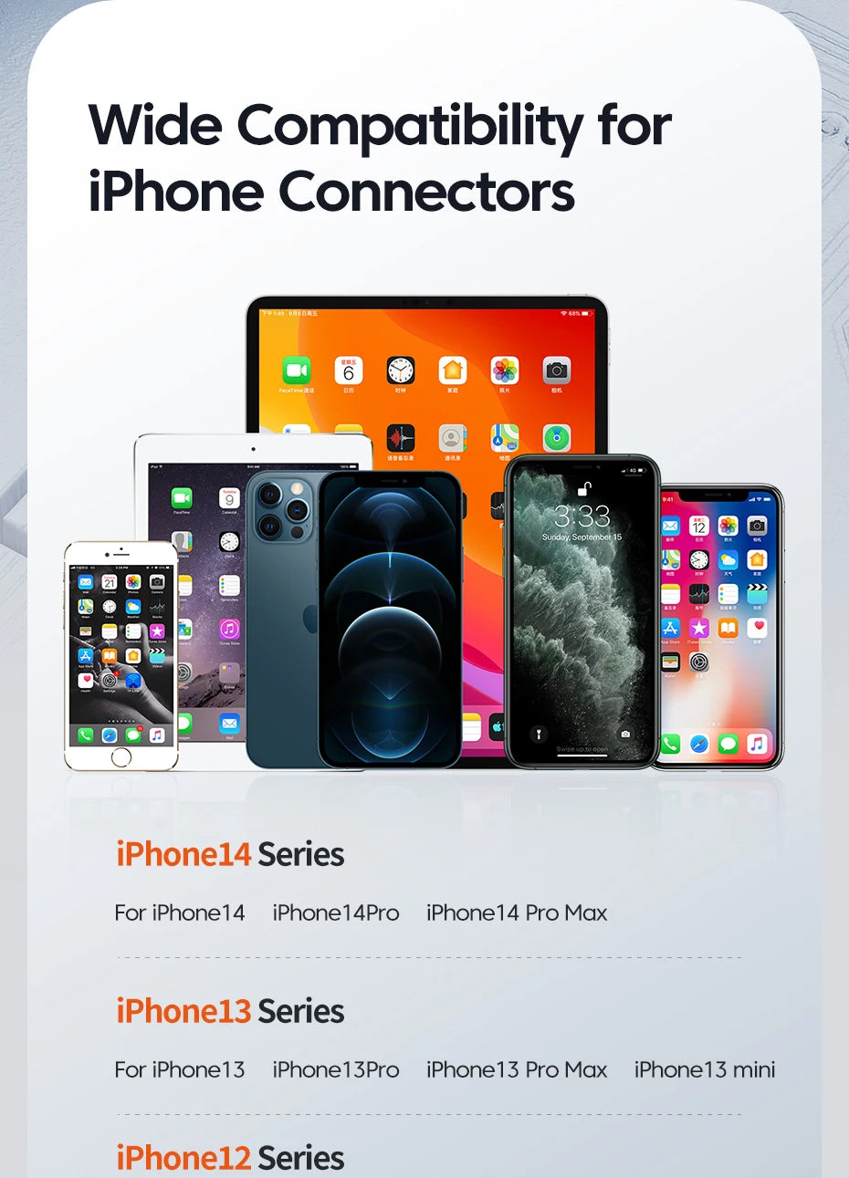 USB Fast Charging for Lighting Cable