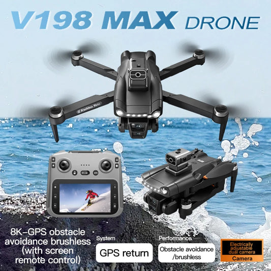 Xiaomi V198 GPS MAX Drone with 8k professional HD