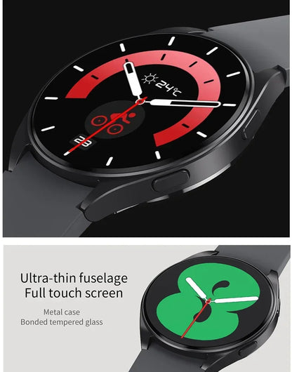 Smartwatch – 1.28" Screen, Bluetooth Call, Heart Rate &amp; Health Monitor