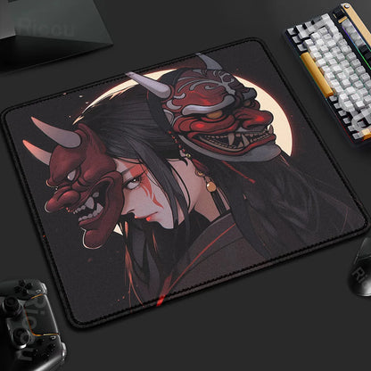 Mouse Pad Mask Girl