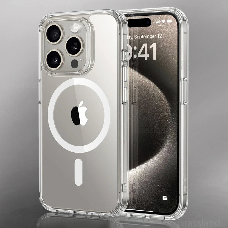 iPhone Case - Transparent Case with Magsafe