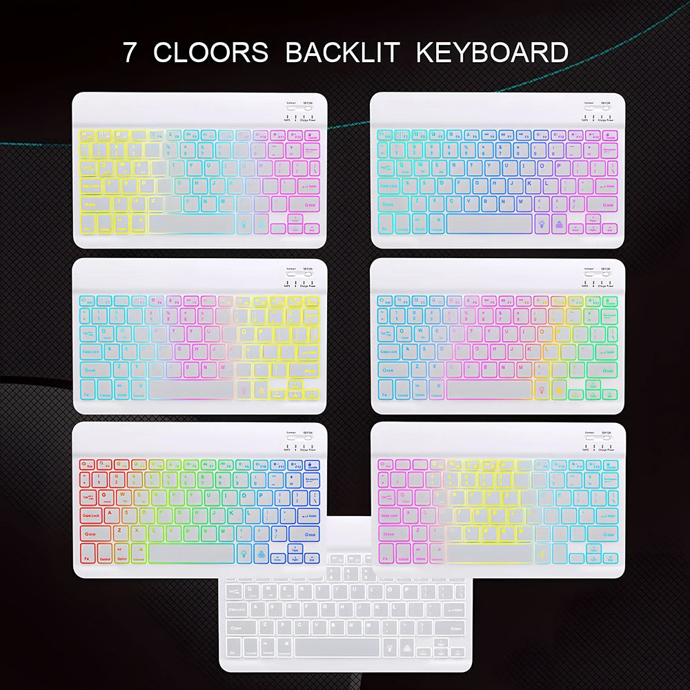 EMTRA Bluetooth Keyboard and Mouse with Backlight