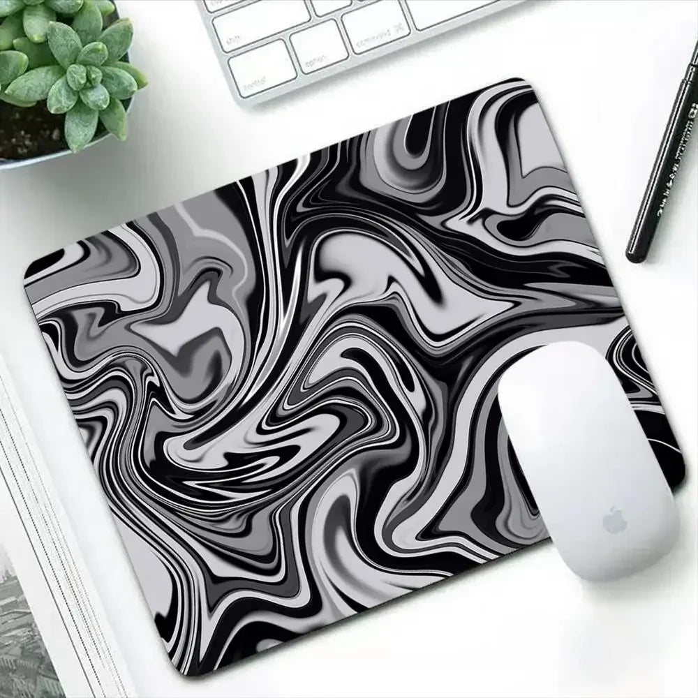 Black and White Mousepad