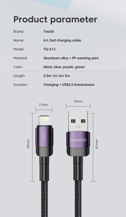 USB Fast Charging for Lighting Cable