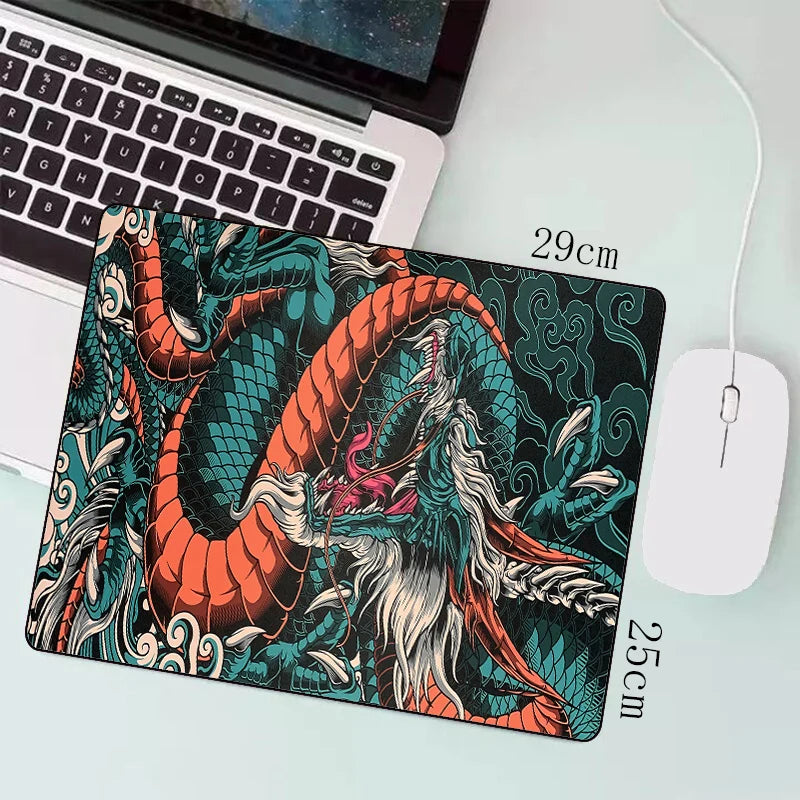 Japanese Dragon Mouse Pad
