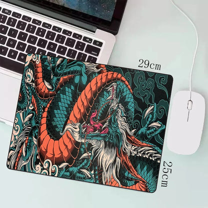Japanese Dragon Mouse Pad