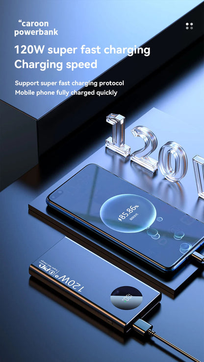 Power Bank 500000mAh 120W