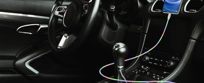 60W USB Type-C to USB LED PD Cable