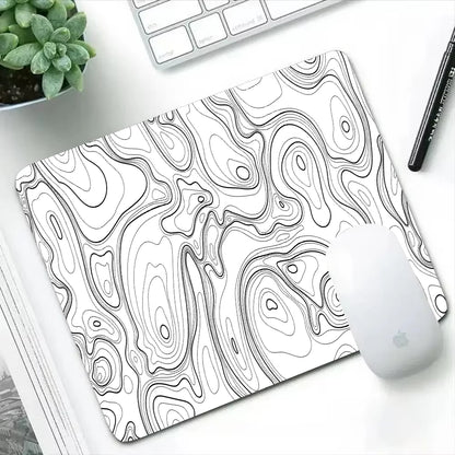 Black and White Mousepad