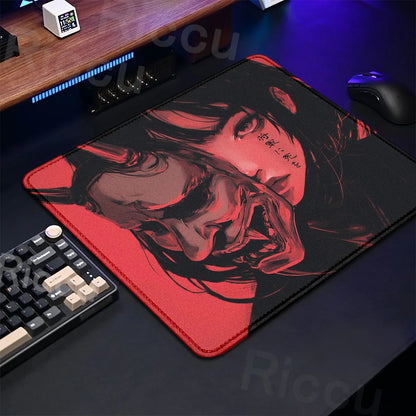 Oni Mask Mouse Pad
